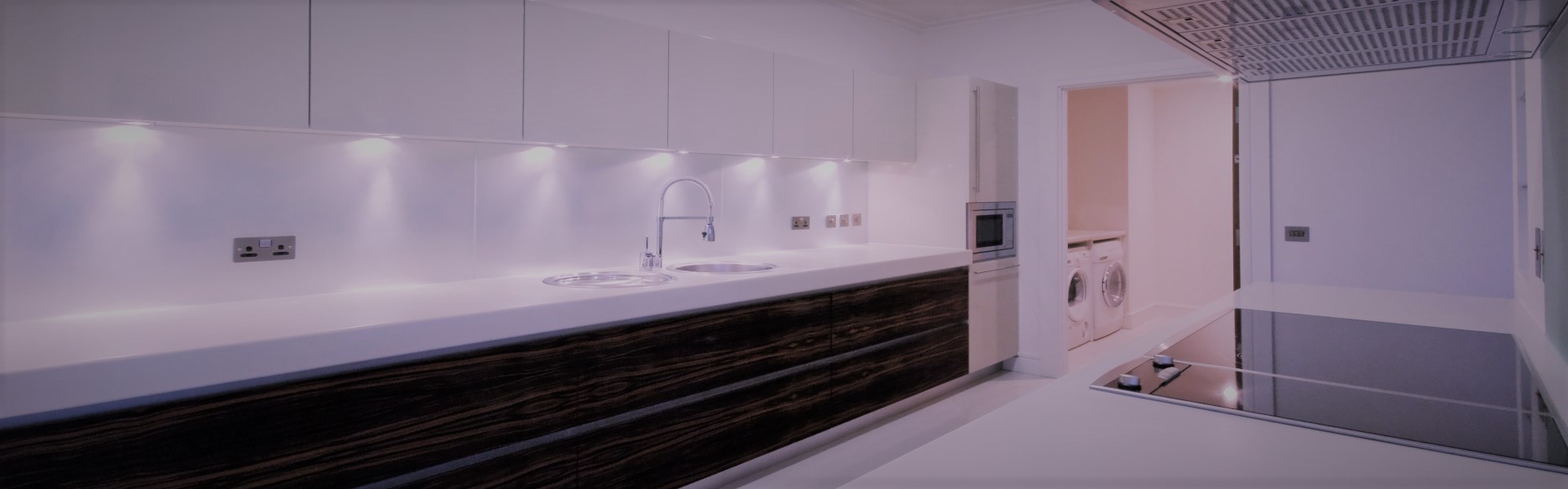 Slider, Glass Splashbacks Installed in North London | Kitchen & Bathroom Styles